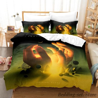 2023 Death Stranding Bedding Set Single Twin Full Queen King Size Bed Set Aldult Kid Bedroom 15 - Death Stranding Store