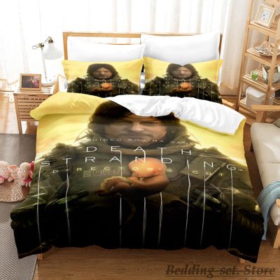 2023 Death Stranding Bedding Set Single Twin Full Queen King Size Bed Set Aldult Kid Bedroom 16 - Death Stranding Store