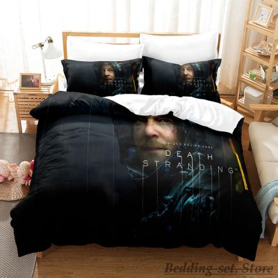 2023 Death Stranding Bedding Set Single Twin Full Queen King Size Bed Set Aldult Kid Bedroom 17 - Death Stranding Store