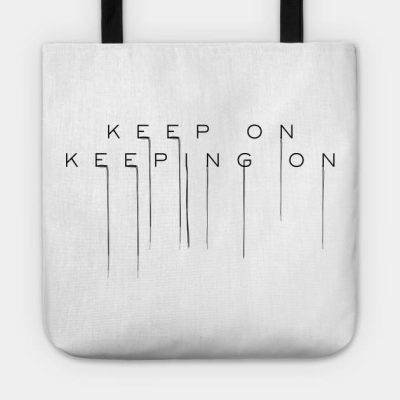 Death Stranding Keep On Keeping On Tote Official Death Stranding Merch