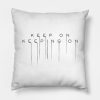 Death Stranding Keep On Keeping On Throw Pillow Official Death Stranding Merch