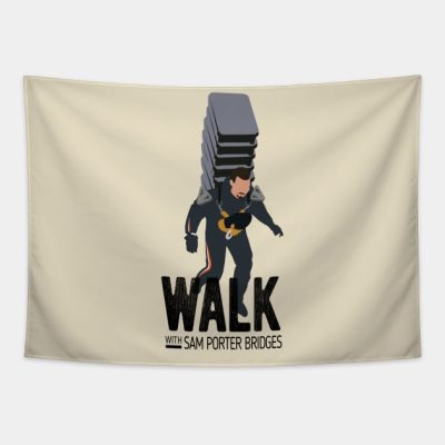 Death Stranding Walk With Sam Porter Bridges Tapestry Official Death Stranding Merch