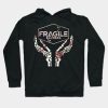 Death Stranding Fragile Express Floral Hoodie Official Death Stranding Merch