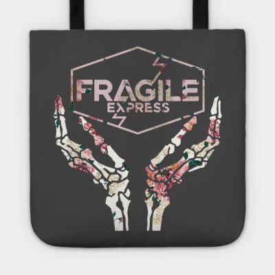 Death Stranding Fragile Express Floral Tote Official Death Stranding Merch