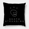 Death Stranding Stick And Poke Throw Pillow Official Death Stranding Merch