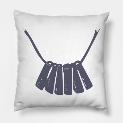 Death Stranding Necklace Throw Pillow Official Death Stranding Merch