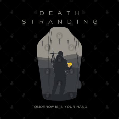 Tomorrow Is In Your Hand Tapestry Official Death Stranding Merch