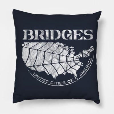 Bridges Death Stranding Throw Pillow Official Death Stranding Merch