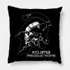 Death Stranding Kojima Productions Throw Pillow Official Death Stranding Merch