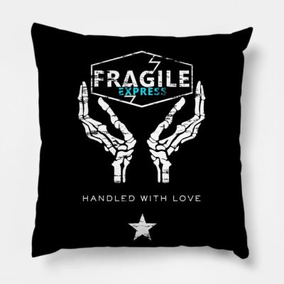 Fragile Express Throw Pillow Official Death Stranding Merch