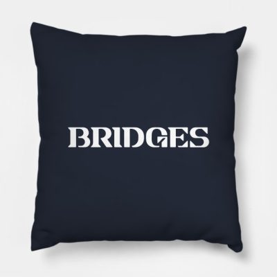 Bridges Death Stranding Logo Throw Pillow Official Death Stranding Merch