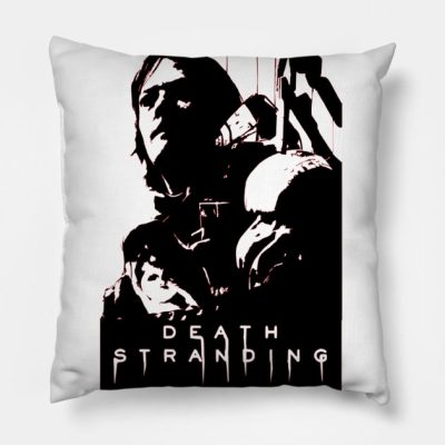 Death Stranding Sam Porter Bridges Throw Pillow Official Death Stranding Merch