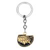 Game Death Stranding Map Keychain Metal Shield Pendant Key Rings Men Women Chaveiro Jewelry - Death Stranding Store