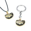 Game Death Stranding Map Keychain Metal Shield Pendant Key Rings Men Women Chaveiro Jewelry 2 - Death Stranding Store