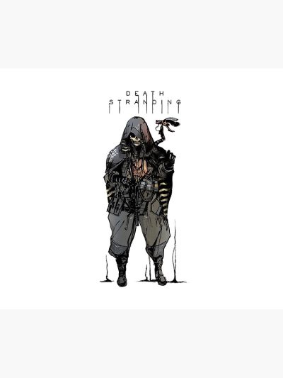 Death-Man Death Art Stranding Game For Fans Tapestry Official Death Stranding Merch