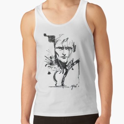 Death Stranding - Mads Mikkelsen By Yoji Shinkawa Tank Top Official Death Stranding Merch