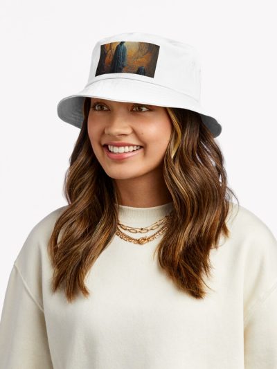 Death Stranding Painting Bucket Hat Official Death Stranding Merch