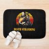 Retro Death Art Stranding Game For Fans Bath Mat Official Death Stranding Merch