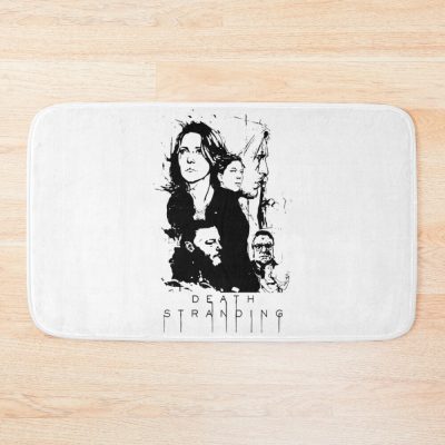 Friends Death Art Stranding Game For Fans Bath Mat Official Death Stranding Merch