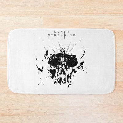 Smoking Death Art Stranding Game For Fans Bath Mat Official Death Stranding Merch