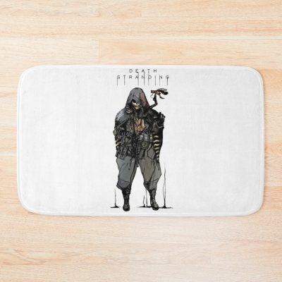 Death-Man Death Art Stranding Game For Fans Bath Mat Official Death Stranding Merch