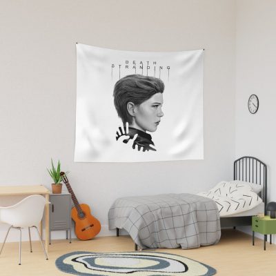 Mama Death Art Stranding Game For Fans Tapestry Official Death Stranding Merch