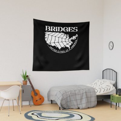 Bridges Aged Death Stranding Play Games With Science And Strategy Tapestry Official Death Stranding Merch