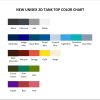 tank top color chart - Death Stranding Store